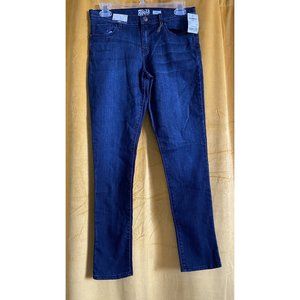 OSH KOSH B'gosh Blue Denim Skinny Jeans Little Girls Size 14 Adjustable Waist